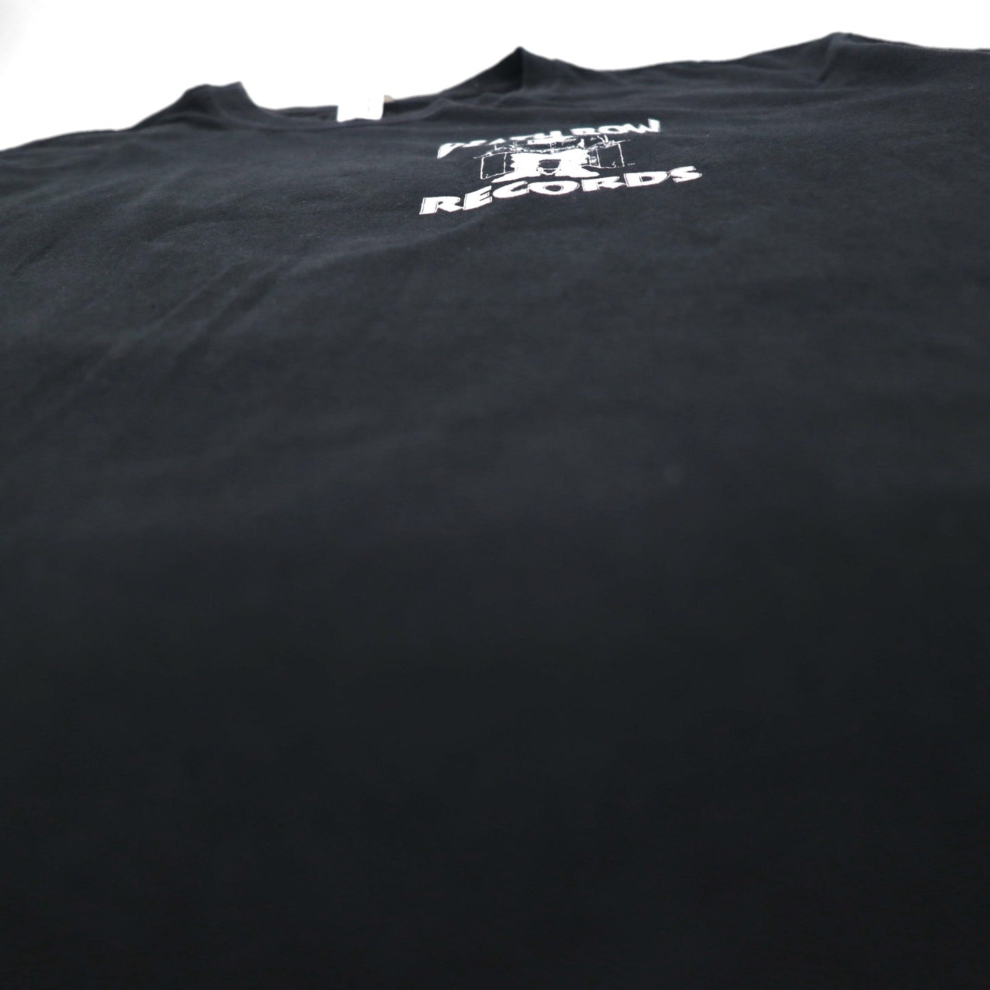 DEATH ROW RECORDS British hip hop label T-shirt L Black double-sided print