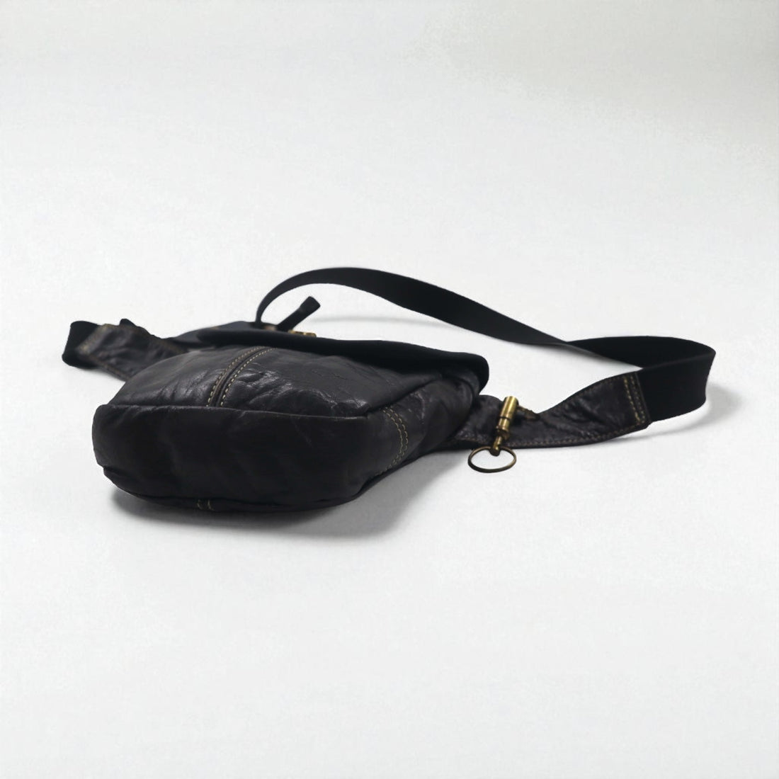 master-piece (MSPC PRODUCT) Body Bag, Hip Bag, Waist Pouch, Cowhide Leather, Made in Japan