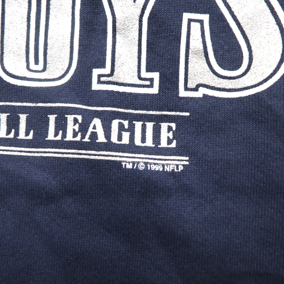 Lee SPORT 90s NFL Print Sweatshirt XL Navy Cotton DALLAS COWBOYS Made in Mexico