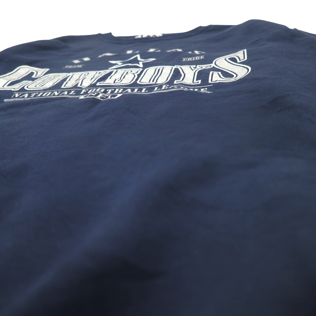 Lee SPORT 90s NFL Print Sweatshirt XL Navy Cotton DALLAS COWBOYS Made in Mexico