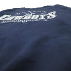 Lee SPORT 90s NFL Print Sweatshirt XL Navy Cotton DALLAS COWBOYS Made in Mexico