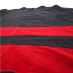 Timberland lace-up sweatshirt, XL, black, cotton, logo embroidery