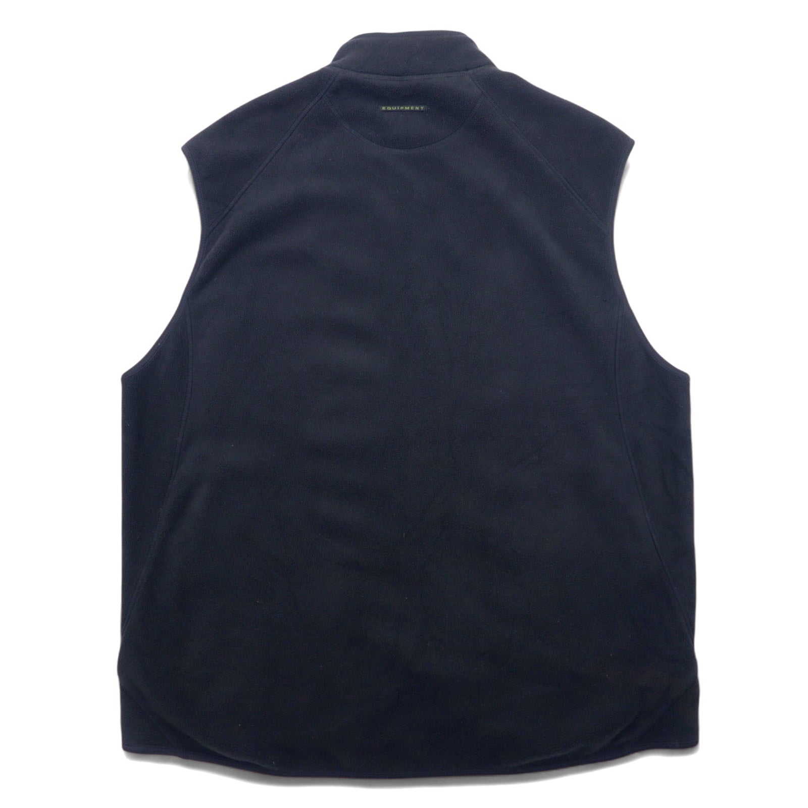 adidas EQUIPMENT 00s Full Zip Fleece Vest XL Black Polyester