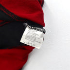 Timberland lace-up sweatshirt, XL, black, cotton, logo embroidery