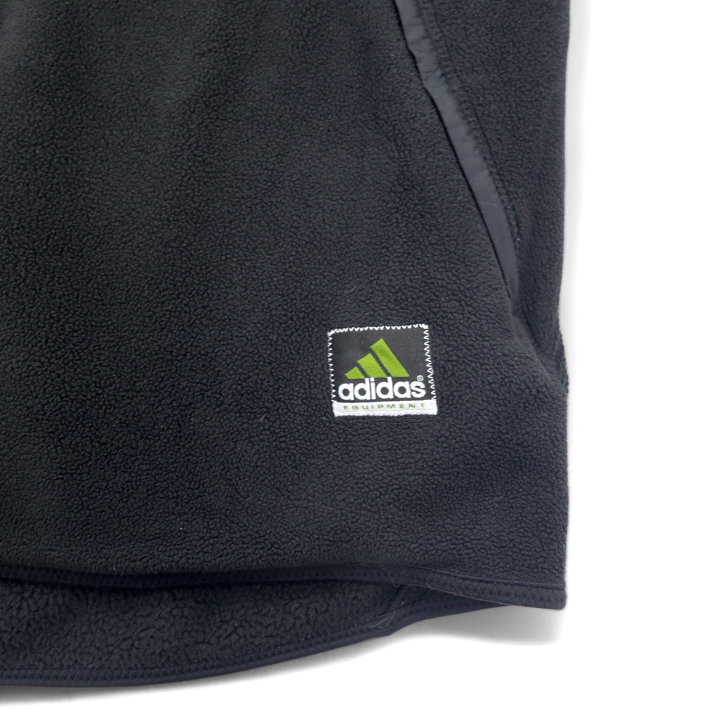 adidas EQUIPMENT 00s Full Zip Fleece Vest XL Black Polyester