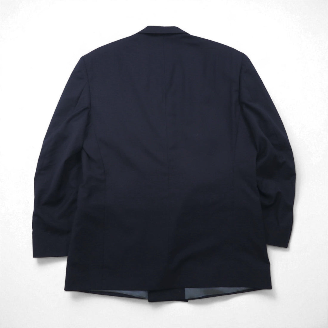 80s USA UNION MADE Vintage Blazer NINO CERRUTI 80年代 USA製 ピークドラペル ダブル ブレザー テーラードジャケット L 金ボタン ユニオンメイド ACTWUタグ 紺ブレ