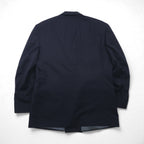 80s USA UNION MADE Vintage Blazer NINO CERRUTI 80年代 USA製 ピークドラペル ダブル ブレザー テーラードジャケット L 金ボタン ユニオンメイド ACTWUタグ 紺ブレ