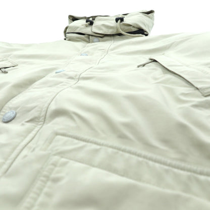 Eddie Bauer 90年代 ゴアテックス 防水 GORE-TEX グース ダウンジャケット L ドローコード フード着脱