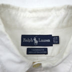 Ralph Lauren 90s Oxford Button-Down Shirt, XL, White, YARMOUTH Small Pony Embroidery