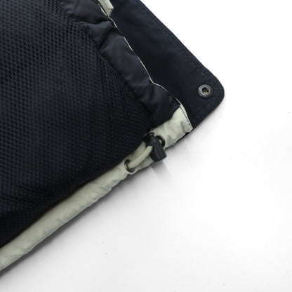 Eddie Bauer 90年代 ゴアテックス 防水 GORE-TEX グース ダウンジャケット L ドローコード フード着脱