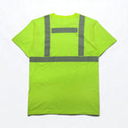 USA製 UNIQUE SOURCE リフレクター ワーク Tシャツ Safety Tee 3XL イエロー コットン ポリエステル