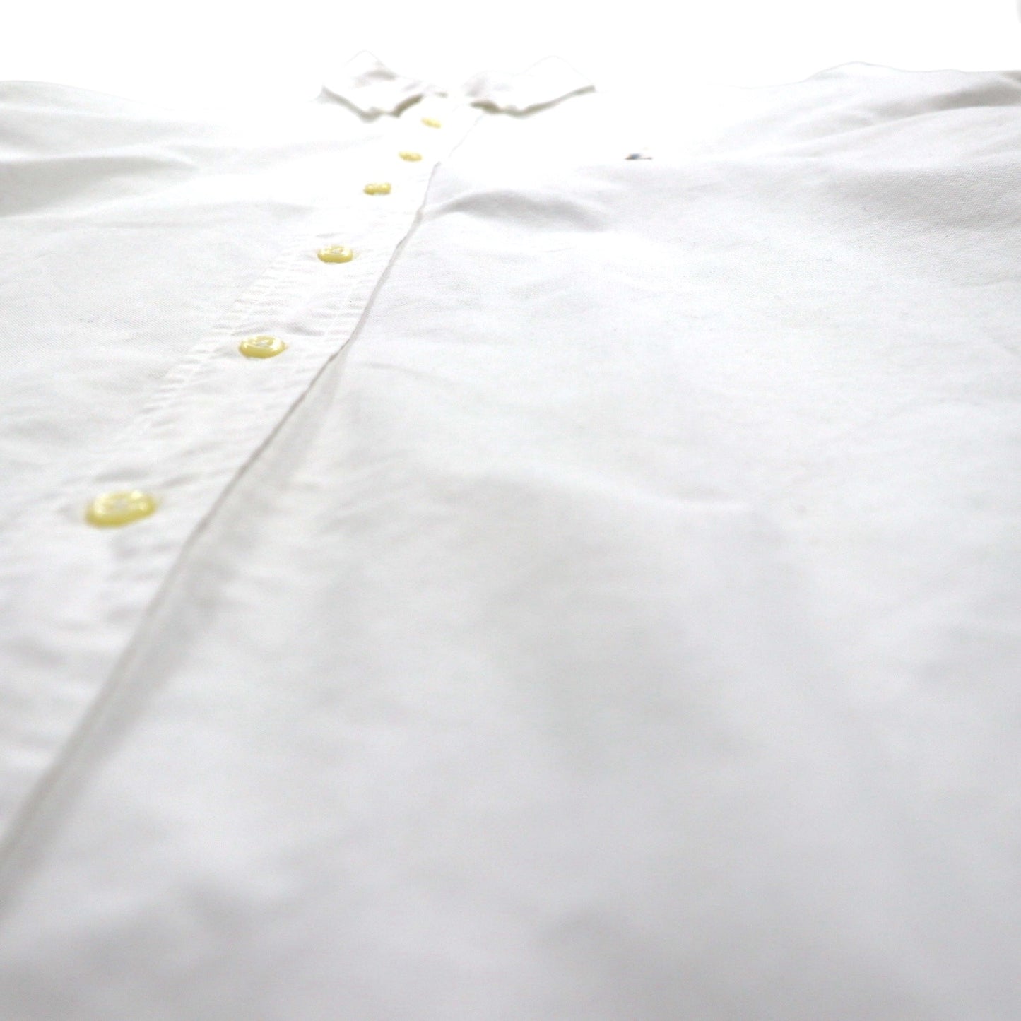 Ralph Lauren 90年代 オックスフォード ボタンダウンシャツ XL ホワイト YARMOUTH スモールポニー刺繡