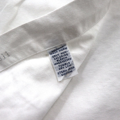Ralph Lauren 90年代 オックスフォード ボタンダウンシャツ XL ホワイト YARMOUTH スモールポニー刺繡