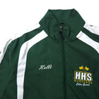 Sport-Tek Nylon Jacket M Green Polyester HHS One Point Embroidery