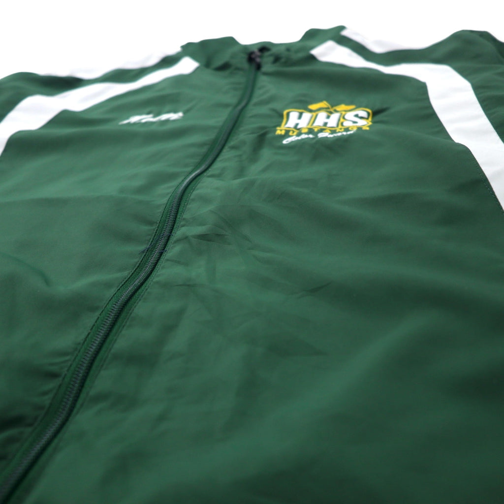 Sport-Tek Nylon Jacket M Green Polyester HHS One Point Embroidery
