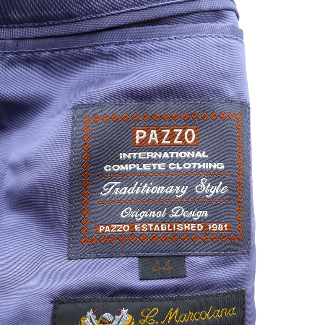 PAZZO 90s Made in Japan Vintage Cashmere 4B Tailored Jacket, Leather, XL, Check Marcolana Wool and