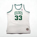 mitchell&ness USA製 ゲームシャツ バスケット タンクトップ 3XL ビッグサイズ ホワイト CELTICS ナンバリング NBA HARDWOOD CLASSICS