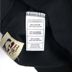 mitchell &amp; ness sweatshirt L black color block cotton fleece lining NBA KANSAS CITY KINGS