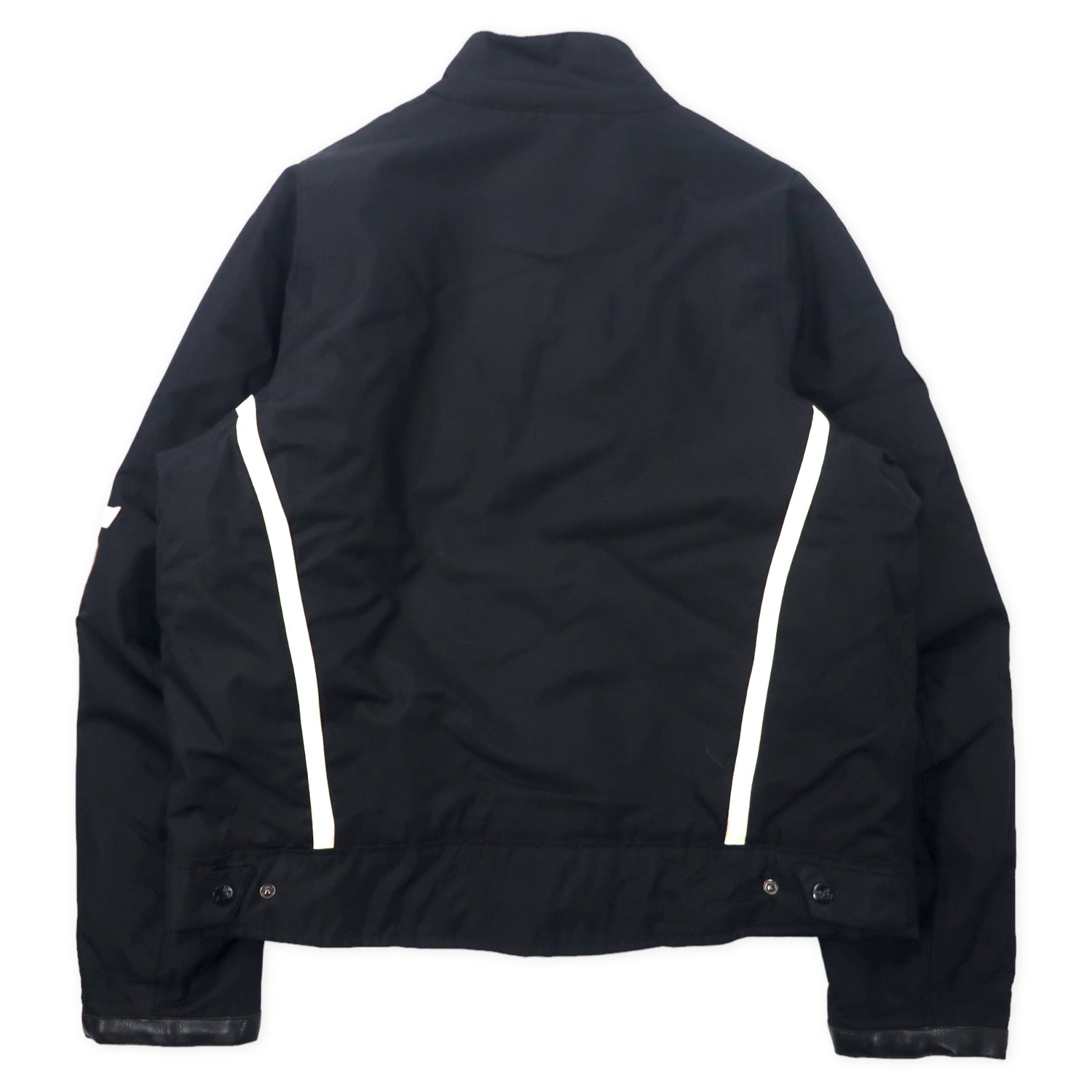 Quick Shark Racing Jacket Single Riders Jacket XL Black Polyester FLEECE  Liner PU Leather Switch