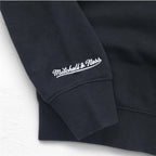 mitchell &amp; ness sweatshirt L black color block cotton fleece lining NBA KANSAS CITY KINGS