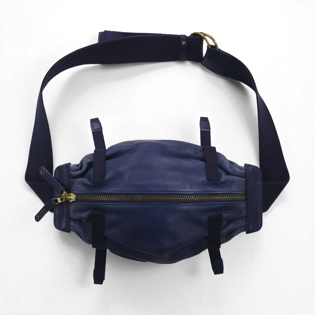 master-piece (MSPC PRODUCT) Navy Leather Body Bag