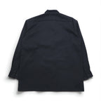 Dickies Work Shirt L Black Polyester Cotton Pocket 574BK Made in Honduras Unused