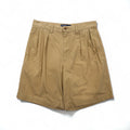 Polo by Ralph Lauren 90年代 ポロチノ TYLER SHORT 2タック ショートパンツ ハーフパンツ M ベージュ コットン