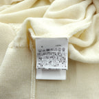BARNEYS NEW YORK Made in Japan Knit Sweater L White Wool 23538519