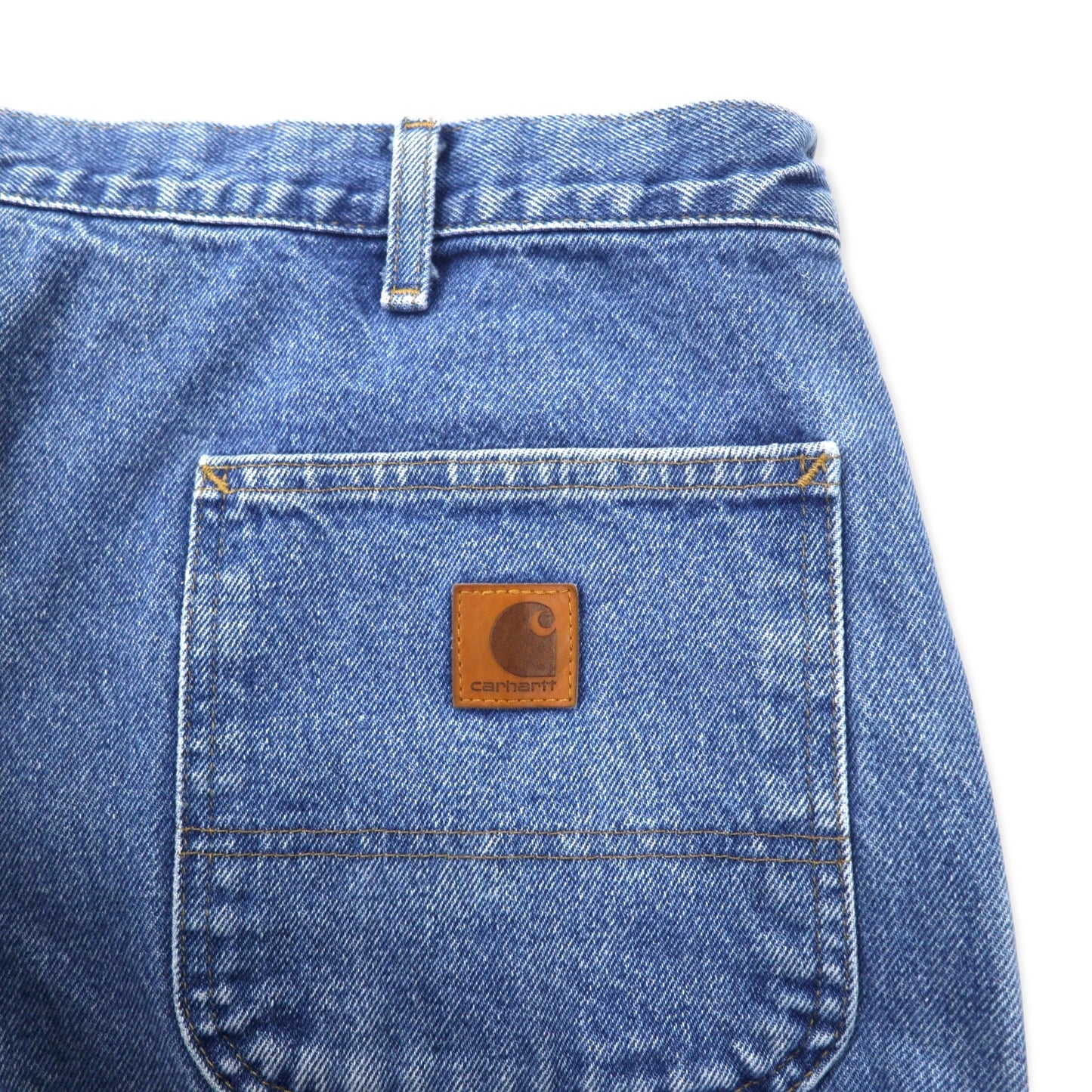 carhartt デニム ペインターパンツ 40 ブルー コットン Original Fit B237 メキシコ製