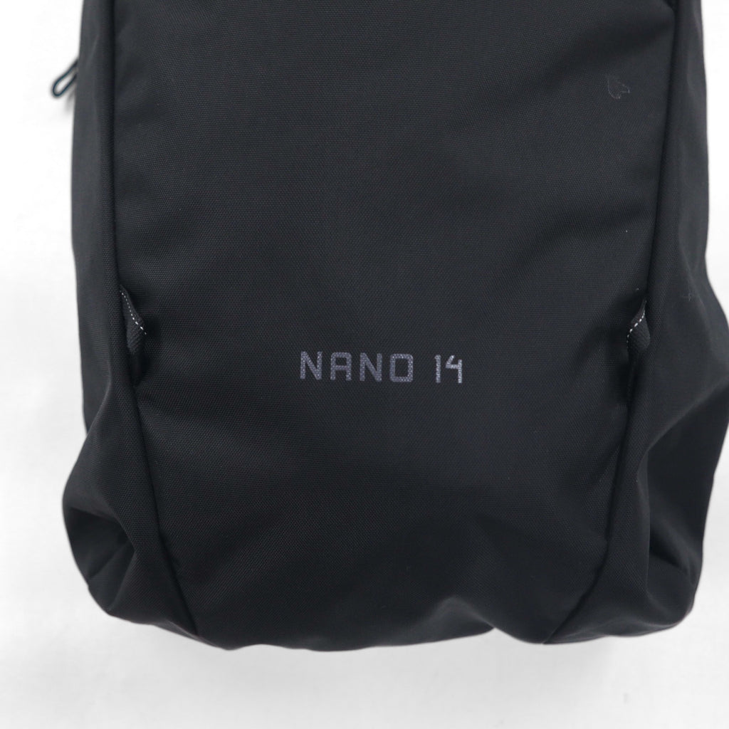 GREGORY NANO 14 Outdoor Backpack Rucksack 14L Black Nylon