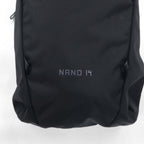 GREGORY NANO 14 Outdoor Backpack Rucksack 14L Black Nylon
