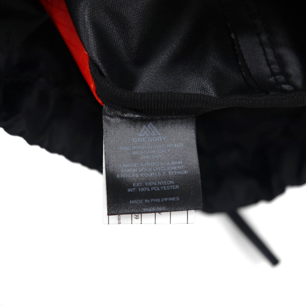 GREGORY NANO 14 Outdoor Backpack Rucksack 14L Black Nylon