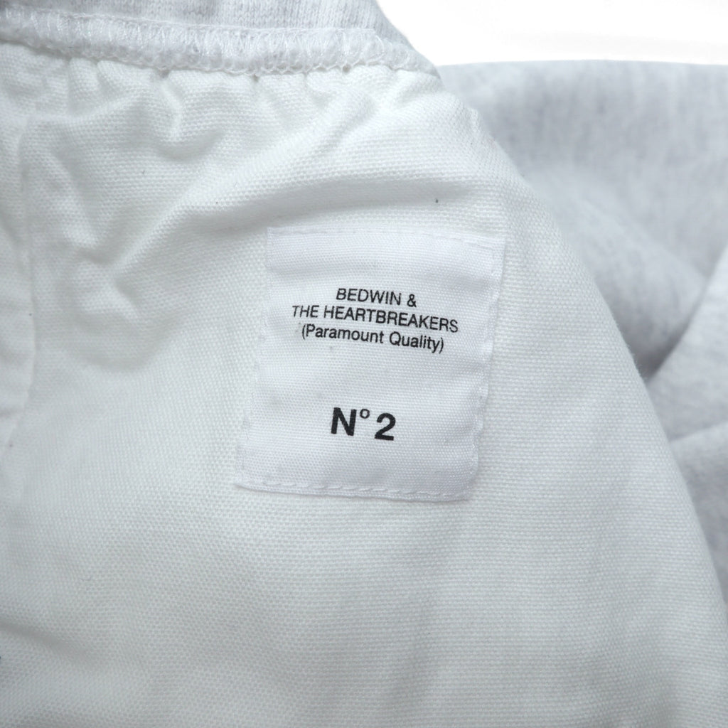 BEDWIN & THE HEARTBREAKERS 10L ヘビーウェイト スウェットパンツ M ライトグレー MORELLO