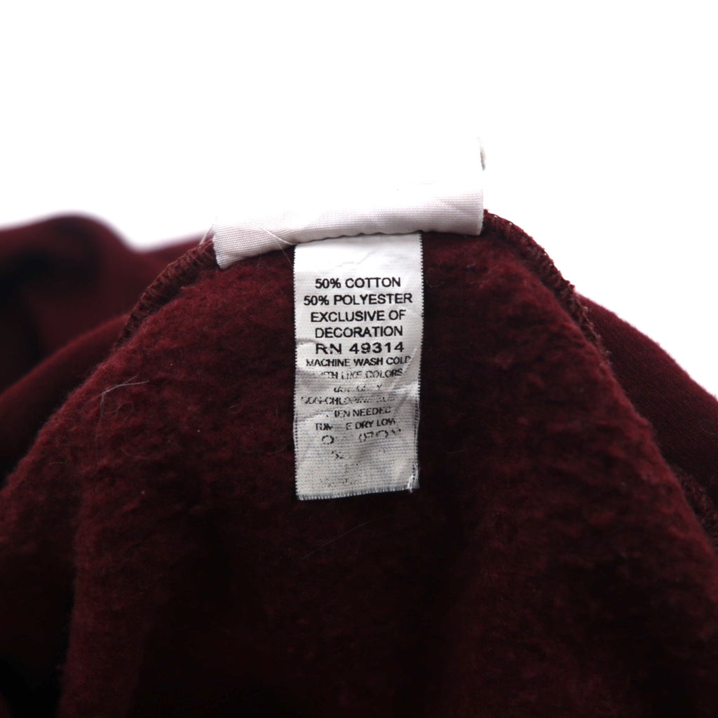 CHAMPION カレッジプリント プルオーバー パーカー S ボルドー ECO FLEECE 裏起毛 ARIZONA STATE SUN DEVILS ニカラグア製