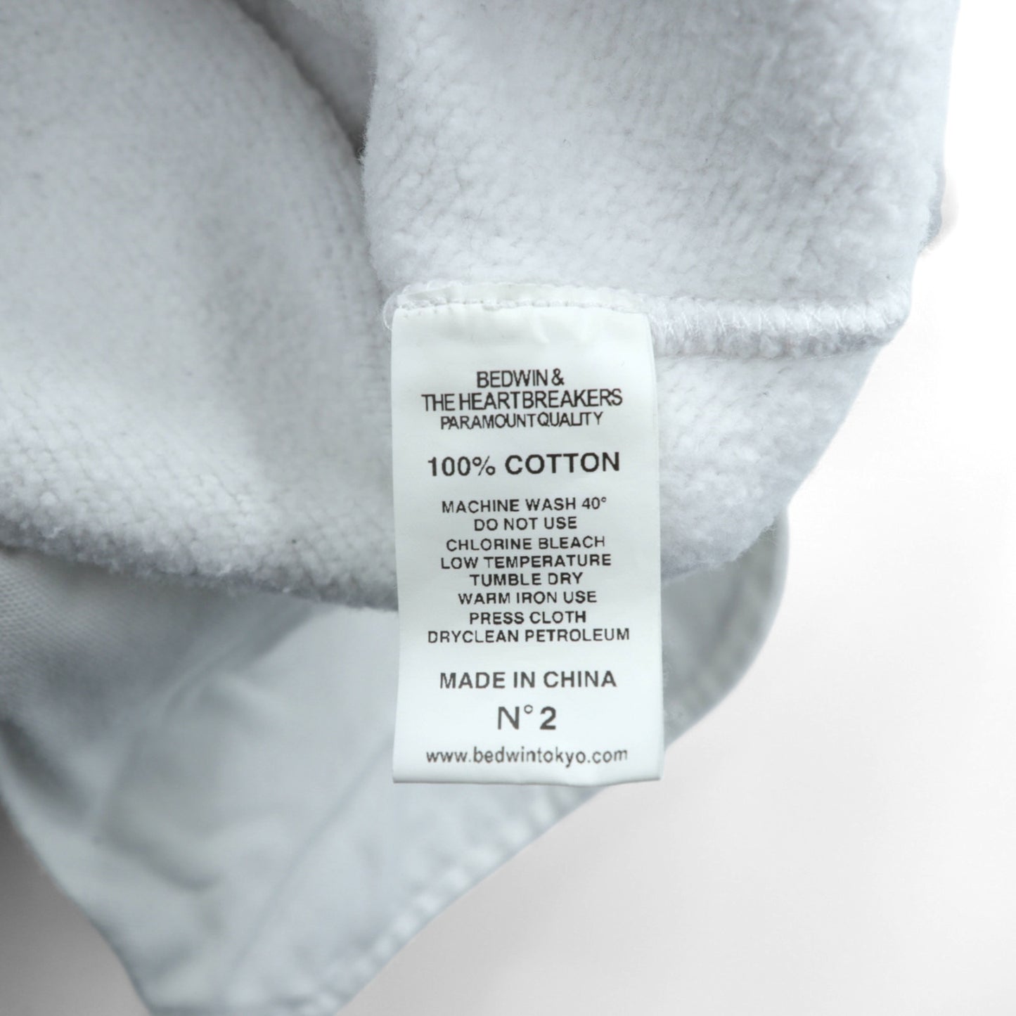 BEDWIN & THE HEARTBREAKERS 10L ヘビーウェイト スウェットパンツ M ライトグレー MORELLO