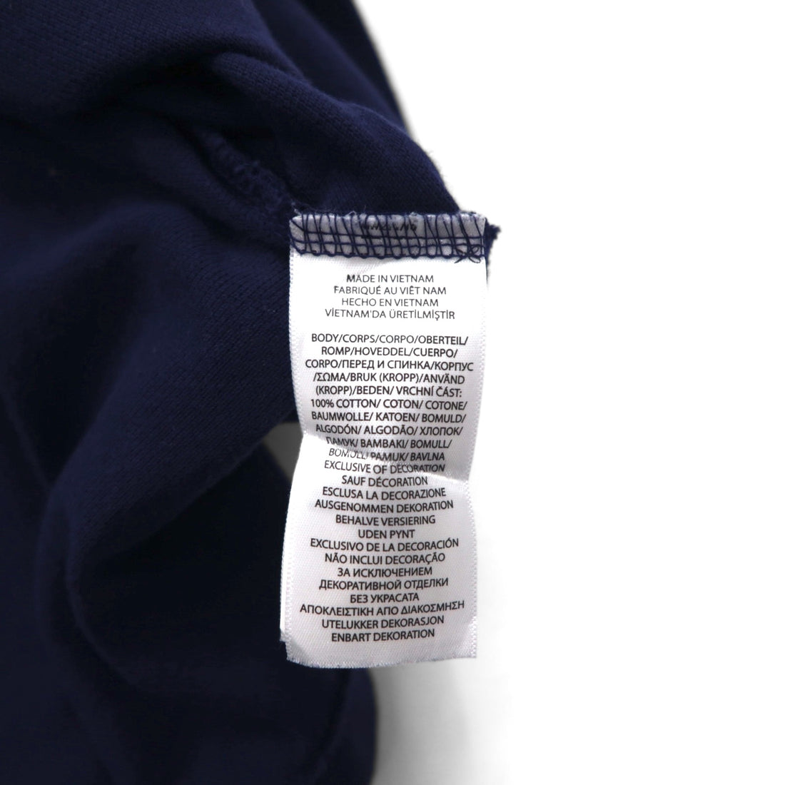 POLO RALPH LAUREN Polo Shirt XL Navy Cotton Pique CUSTOM SLIM FIT Small Pony Embroidery