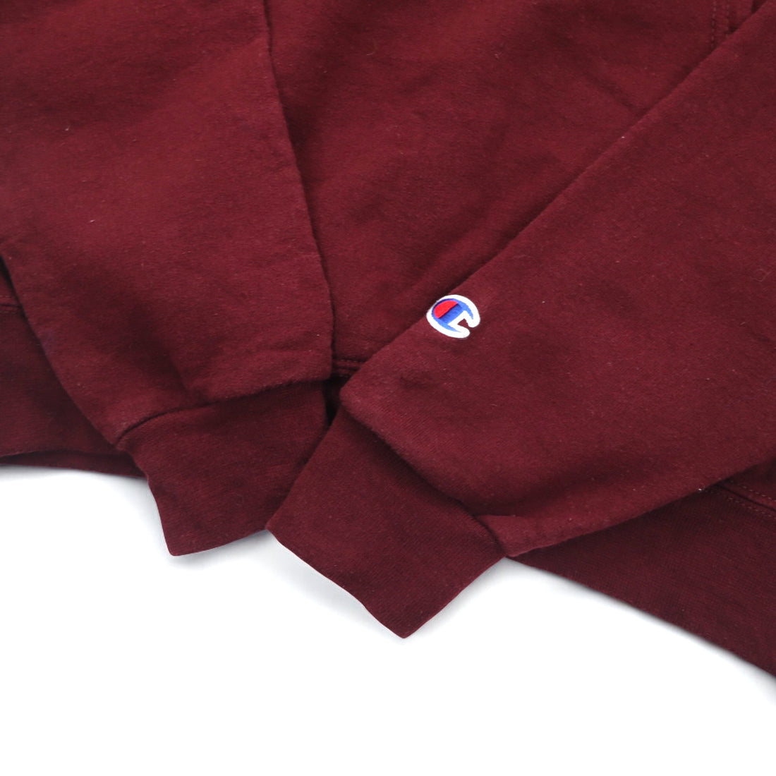 CHAMPION College Print Pullover Hoodie S Bordeaux ECO FLEECE Fleece Lining ARIZONA STATE SUN DEVILS Made in Nicaragua