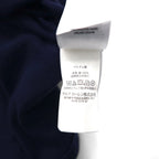 POLO RALPH LAUREN Polo Shirt XL Navy Cotton Pique CUSTOM SLIM FIT Small Pony Embroidery