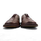 Tricker's x Margaret Howell Made in England Dress Shoes 24.5-25cm Brown Leather Goodyear Welt Straight Tip 6395