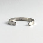 Navajo Indian Jewelry ナバホ族 Rick Enriquez バングル シルバー RE STERLING 刻印 カフ ブレスレット スタンプワーク インディアンジュエリー