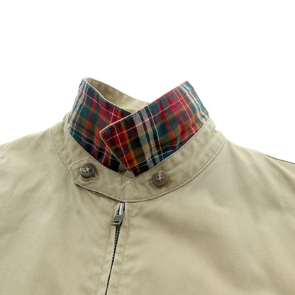 Polo Ralph Lauren 90年代 スウィングトップ ハリントンジャケット L ベージュ スモールポニー刺繍 チンストラップ