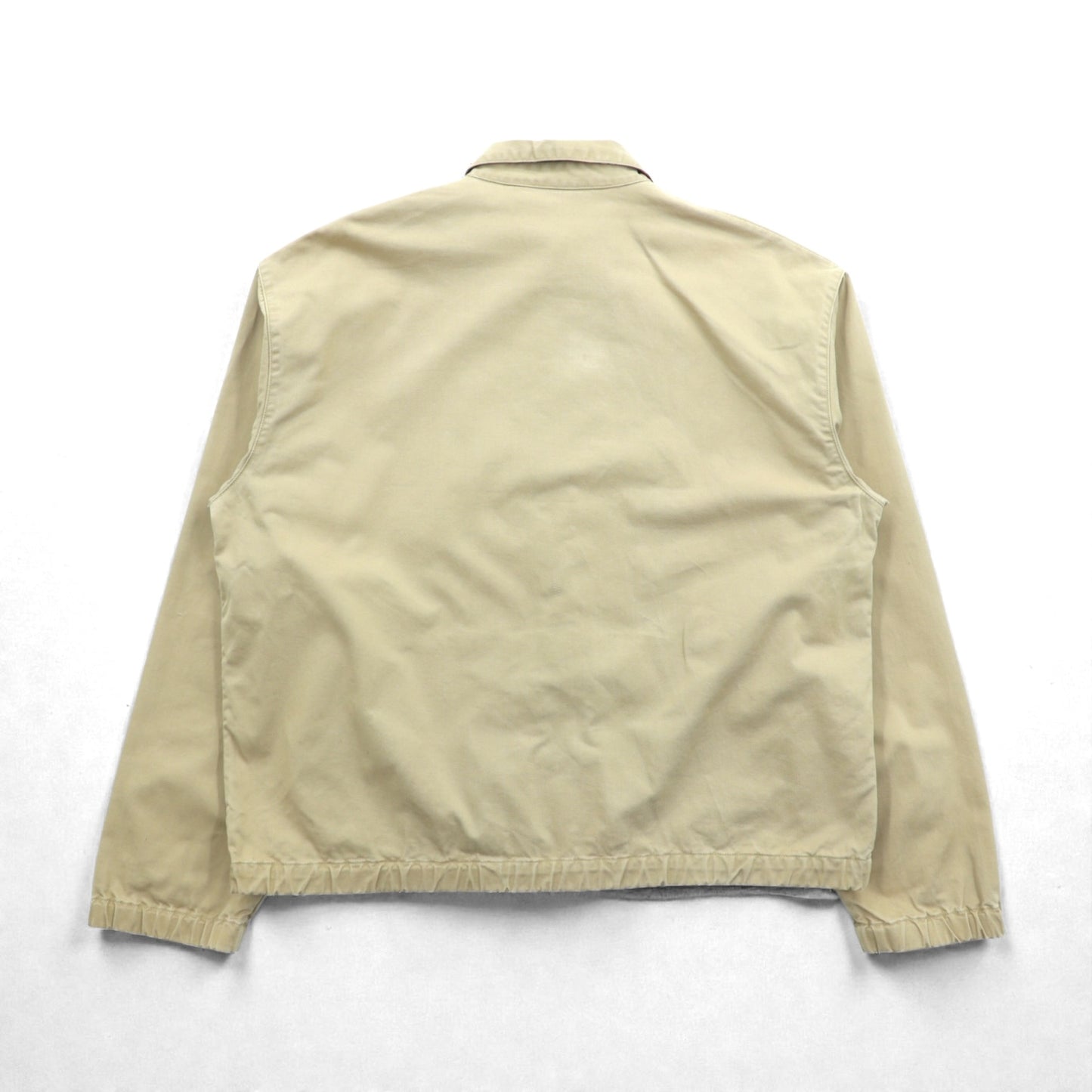 Polo Ralph Lauren 90年代 スウィングトップ ハリントンジャケット L ベージュ スモールポニー刺繍 チンストラップ