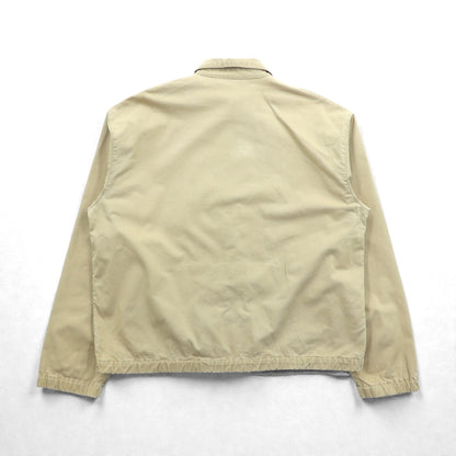 Polo Ralph Lauren 90年代 スウィングトップ ハリントンジャケット L ベージュ スモールポニー刺繍 チンストラップ