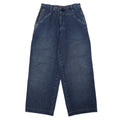 日本然リトテ-古着オンライン-MARITHE FRANCOIS GIRBAUD バギー テーパード デニムパンツ S ブルー コットン ジッパーフライ 日本製-MARITHE FRANCOIS GIRBAUD Baggy Tapered Denim Pants S Blue Cotton Zipper Fly Japan Made