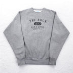 USA made 90s SANTEE PLATINUM Reverse Weave Sweatshirt XL Grey THE BUCK