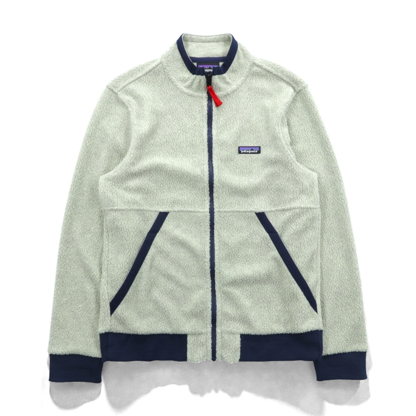 Patagonia シアーリングジャケット フルジップ ボア フリース S オートミール 26125 FA21 OAT