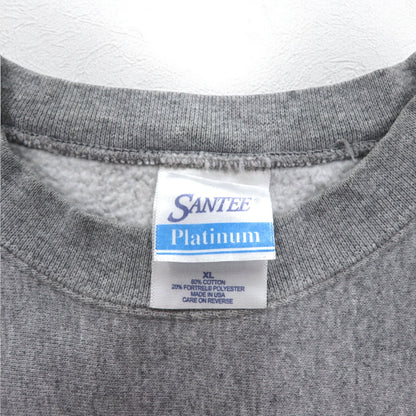 USA製 90年代 SANTEE PLATINUM リバースウィーブ スウェット XL グレー THE BUCK