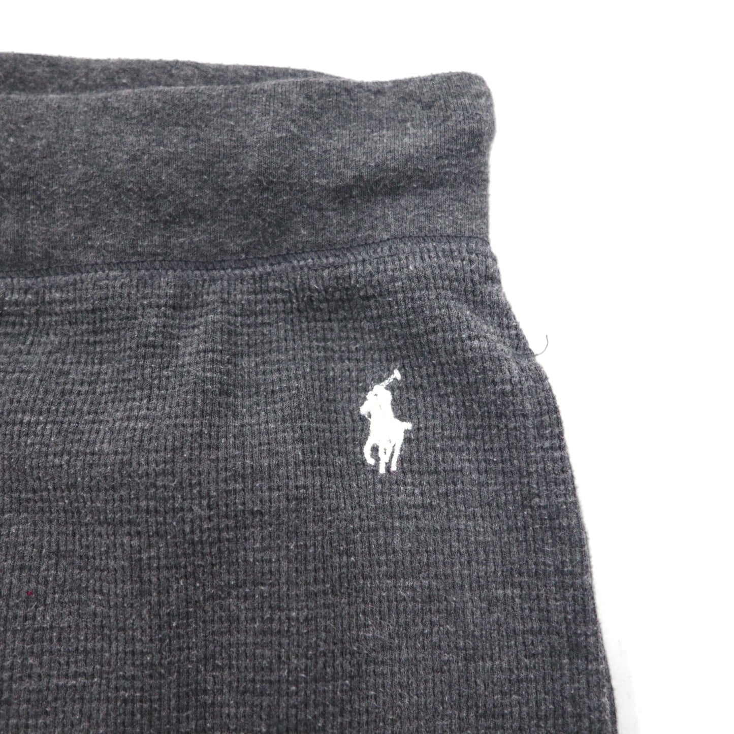 POLO RALPH LAUREN Thermal Easy Pants Jogger Pants XL Gray Small Pony Embroidery SLEEPWEAR
