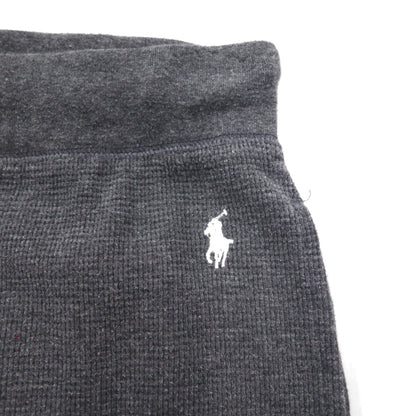 POLO RALPH LAUREN Thermal Easy Pants Jogger Pants XL Gray Small Pony Embroidery SLEEPWEAR
