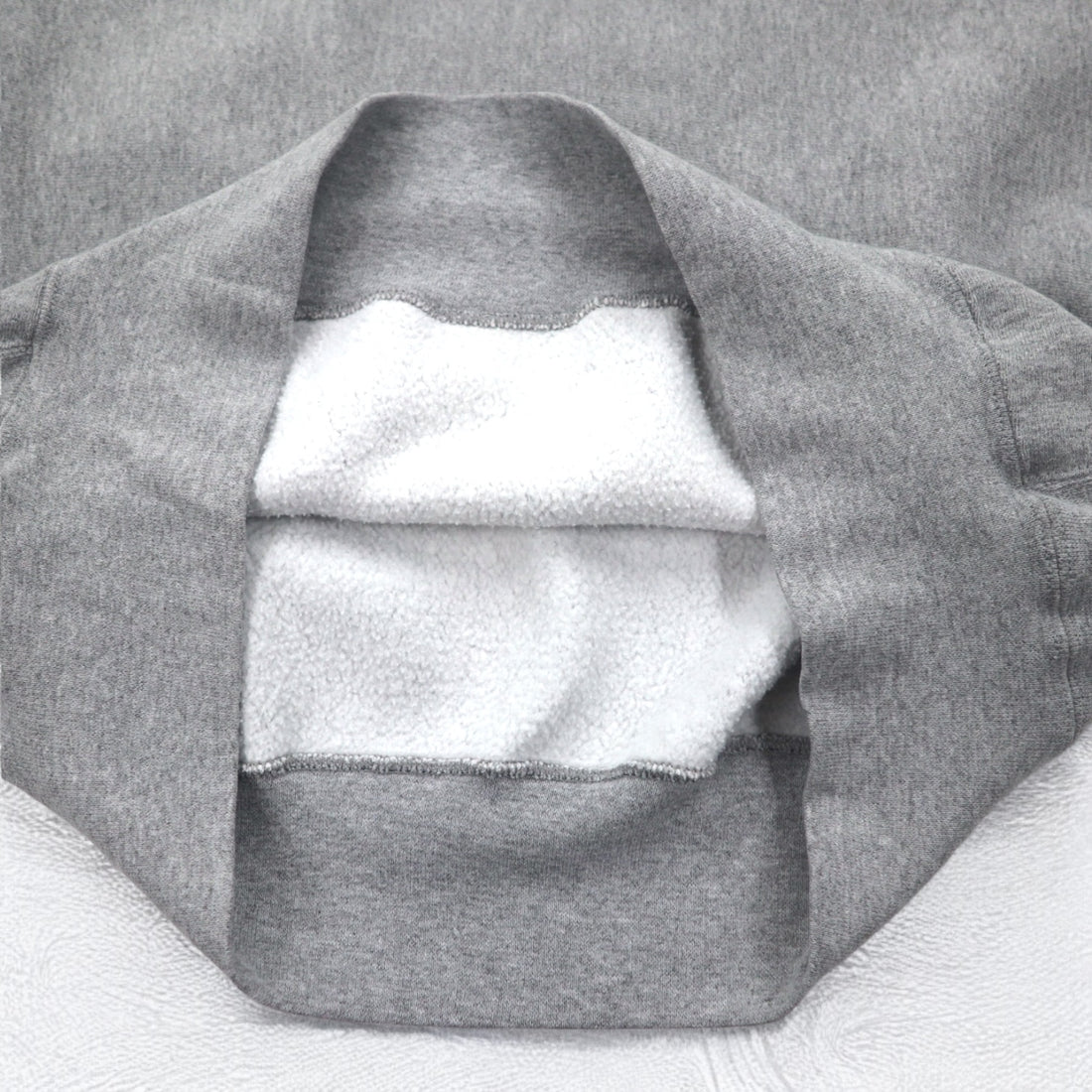 USA made 90s SANTEE PLATINUM Reverse Weave Sweatshirt XL Grey THE BUCK